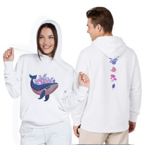 Hoodie Ballena Unisex