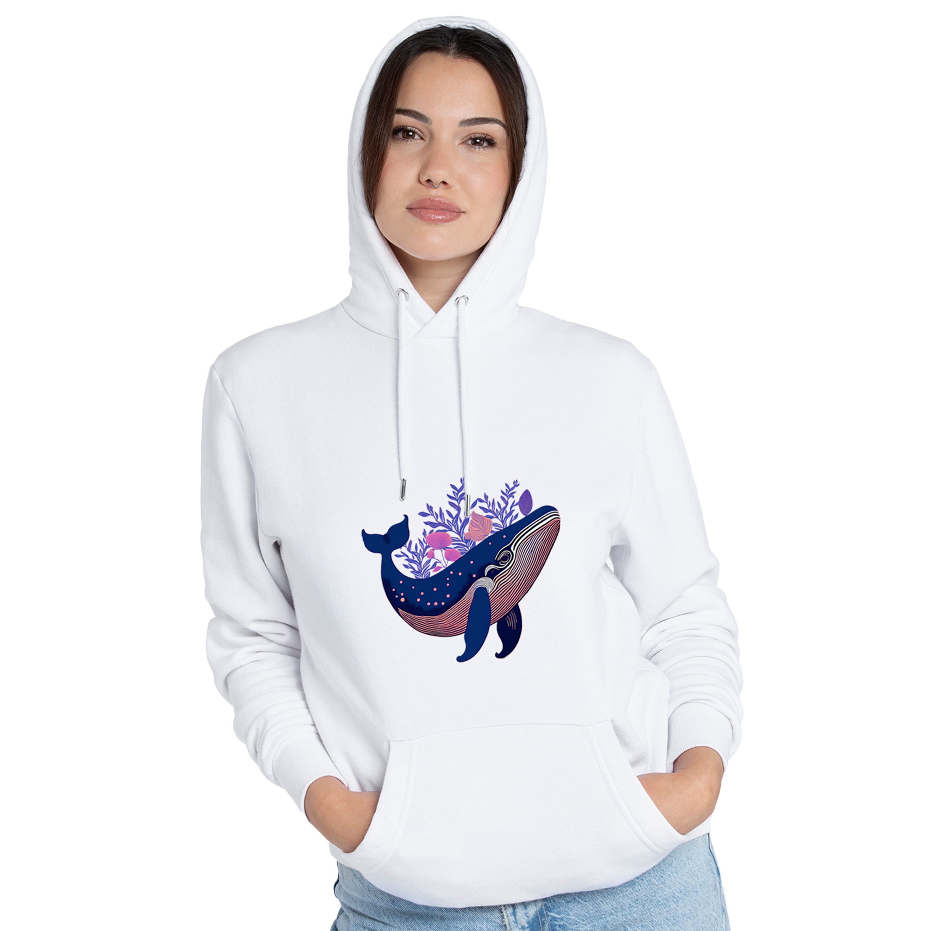 Hoodie Ballena Unisex