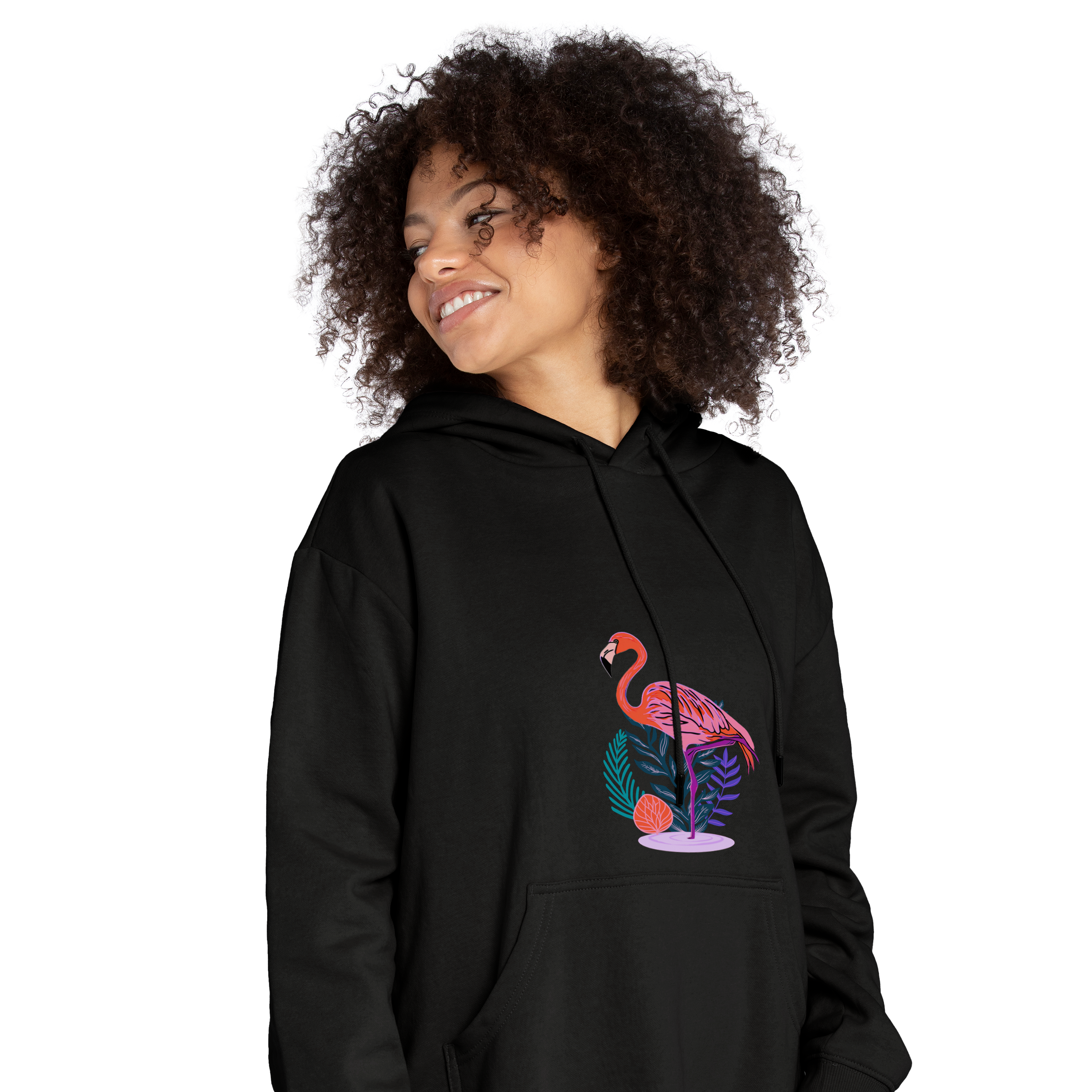 Hoodie Flamingo Unisex