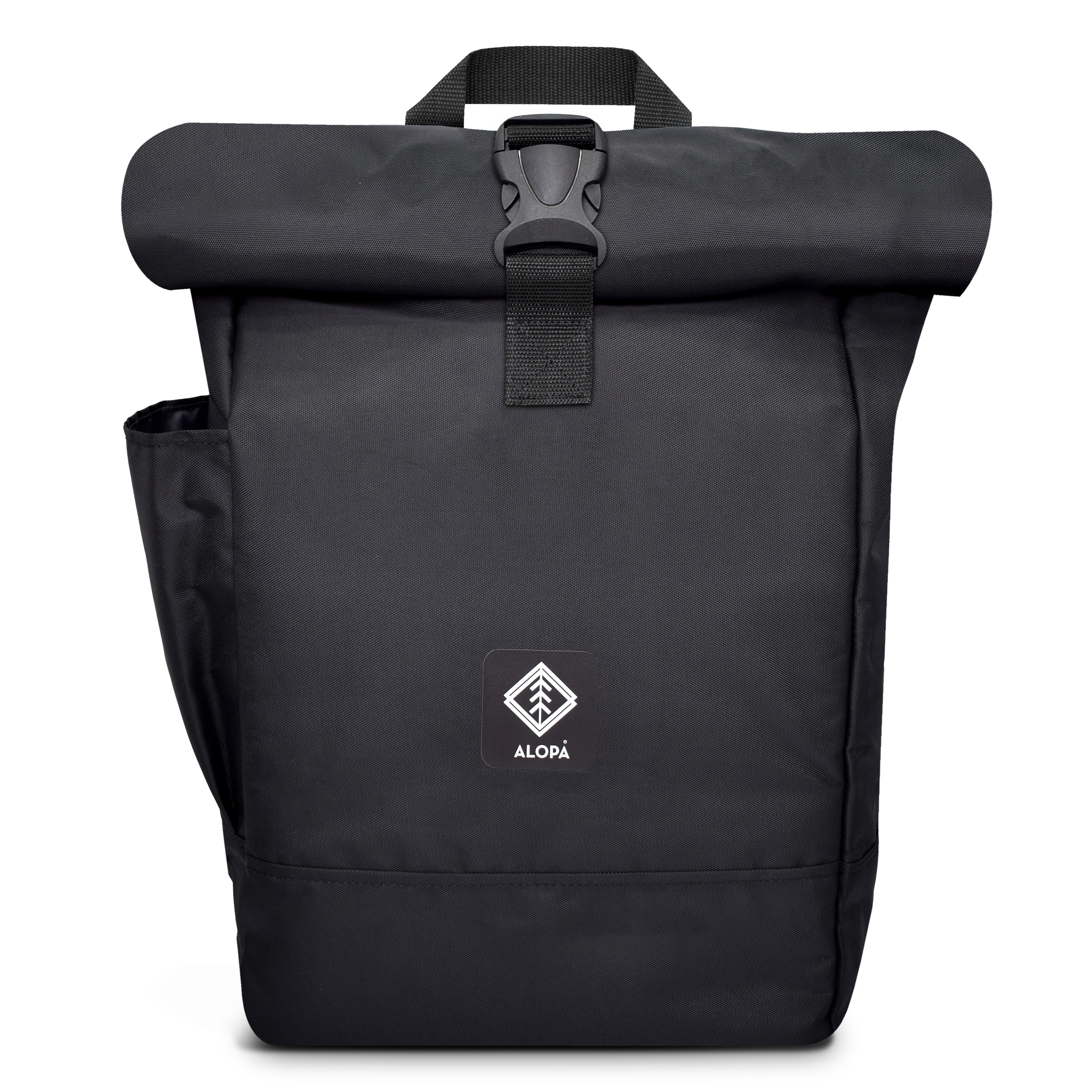 Morral Rolltop Portatil Alopa® 25 Litros | Negra